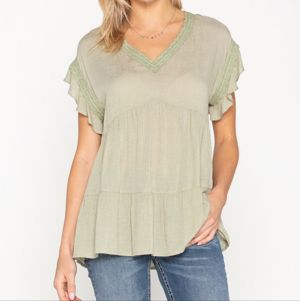 Miss Me Love in Lace Top